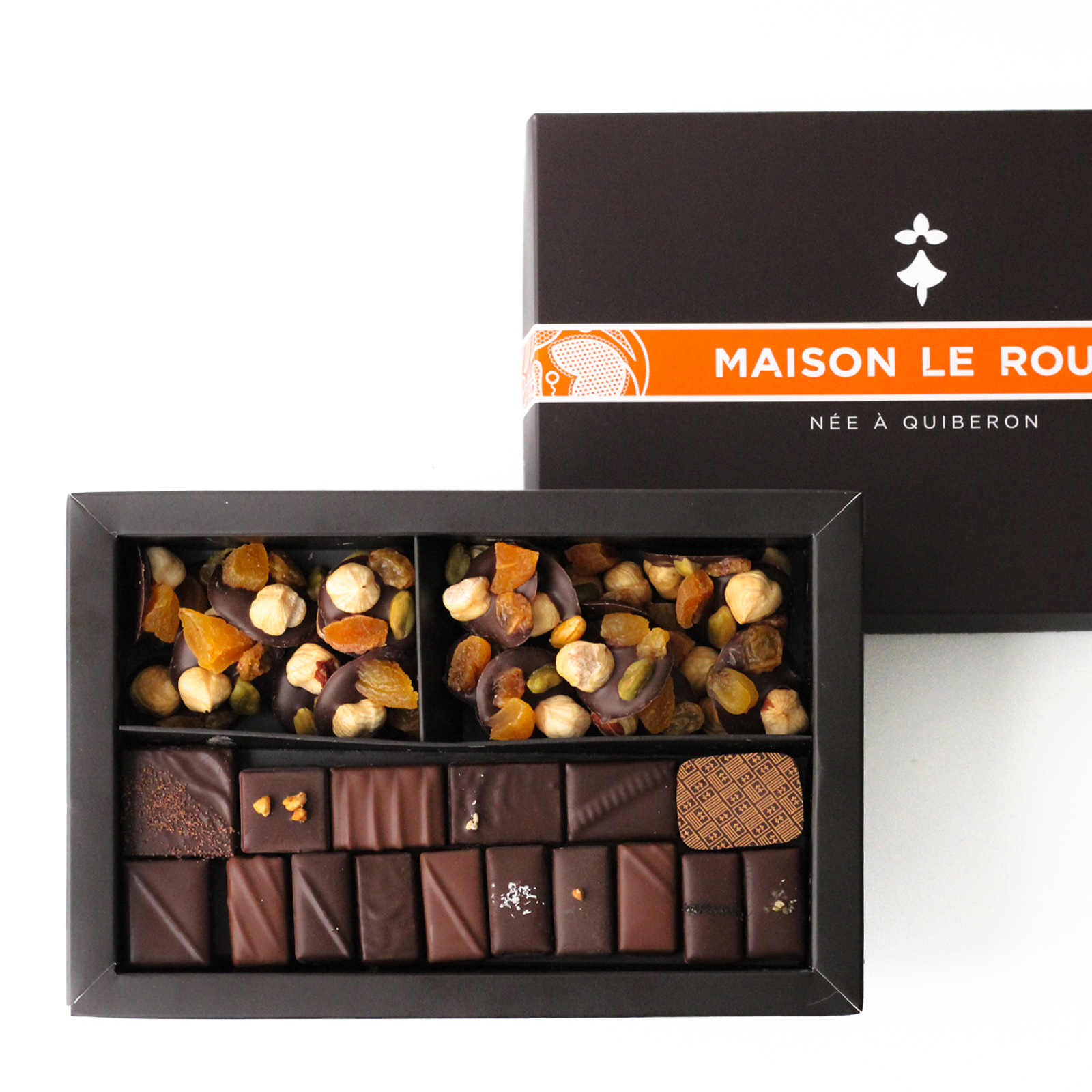 henri-le-roux-coffrets-duo-chocolats-mendiants-280g image 3