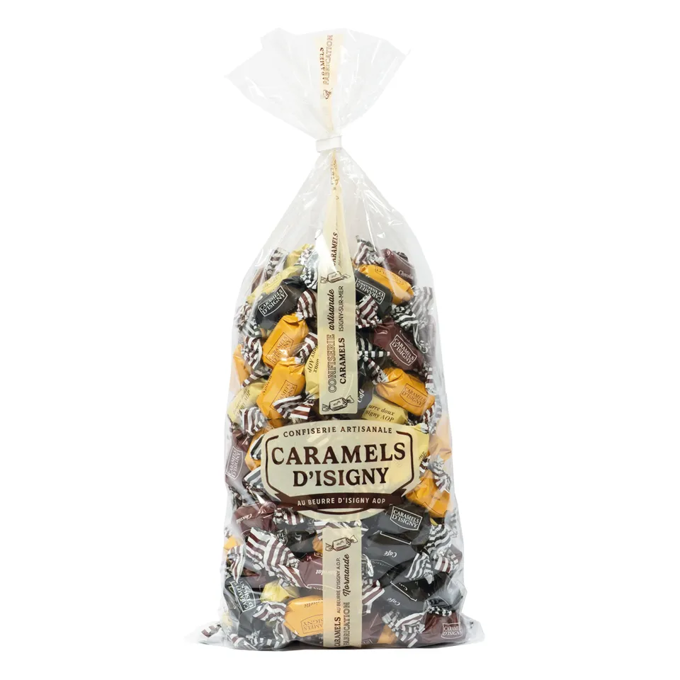 caramels-d-isigny-sachets-assortiment-tradition-caramels-1kg image 1