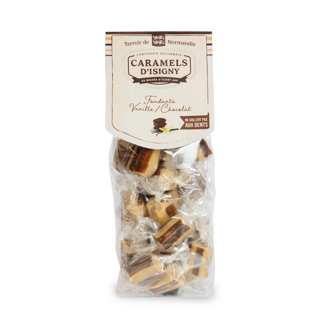 caramels-d-isigny-fondants-vanille-marbr-chocolat-175g image 1