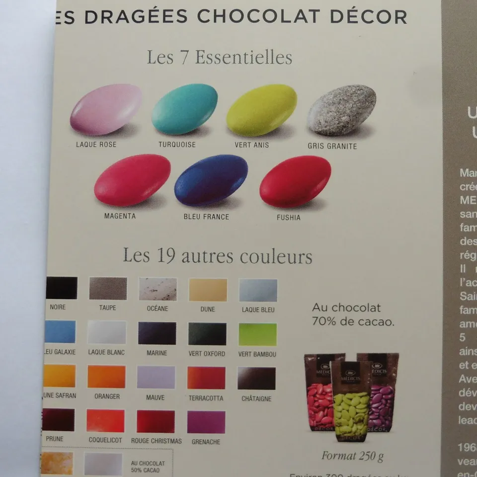 hallard-drag-es-chocolat-d-cor-es-250-g image 1