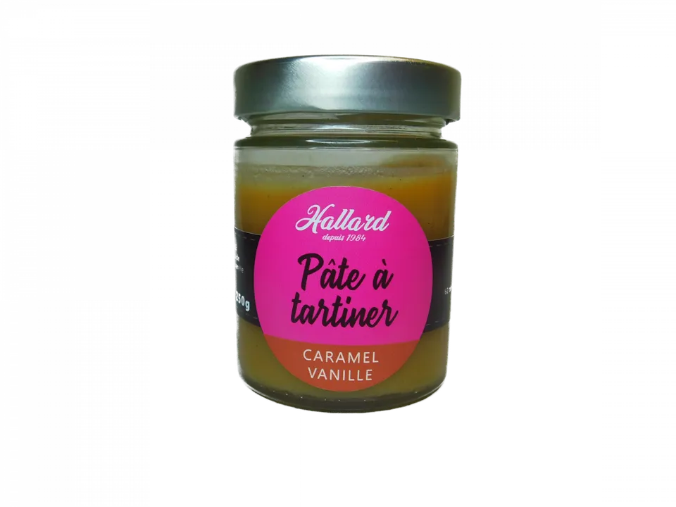 confiserie-hallard-p-te-tartiner-caramel-vanille-pot-250g image 1