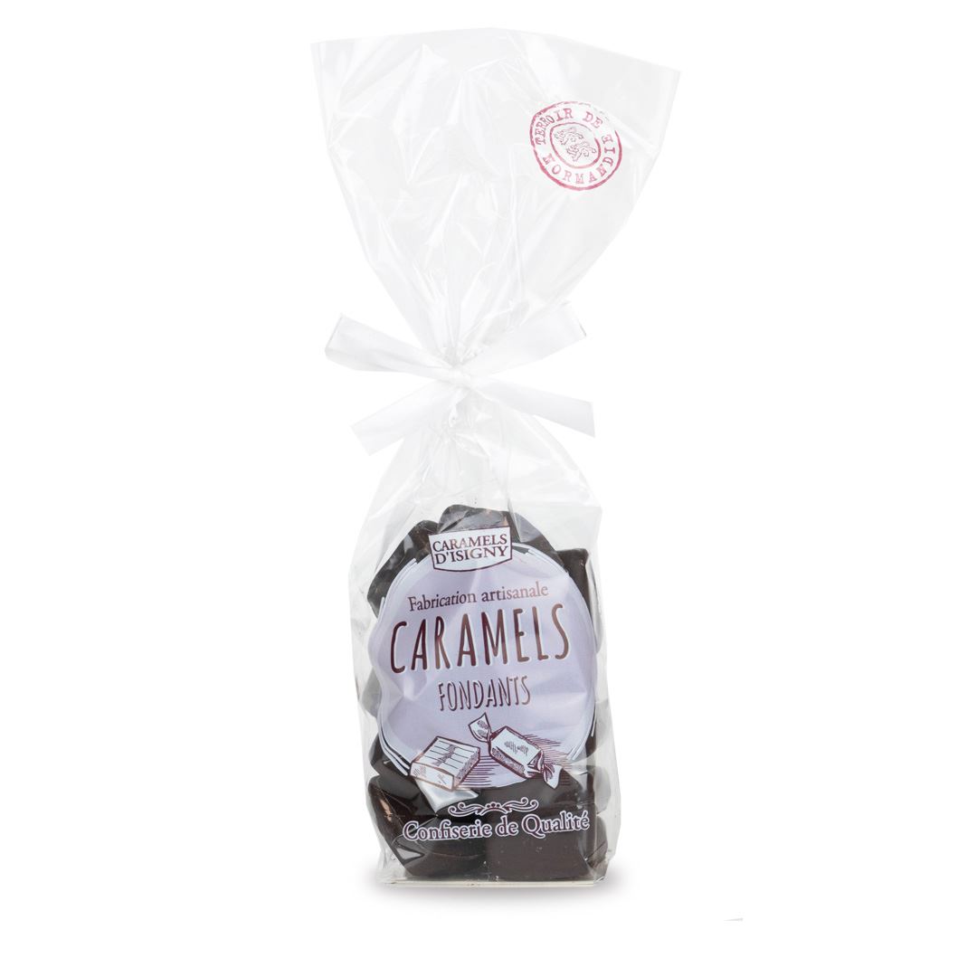 caramels-d-isigny-fondants-enrob-s-chocolat-noir-200g image 1