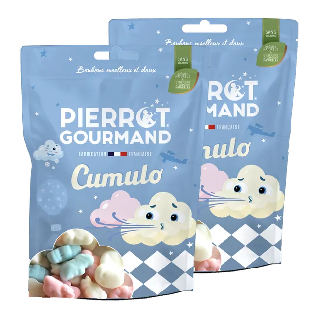pierrot-gourmand-les-bonbons-cumulo-sachet-nuages-moelleux-lot-2 image 1