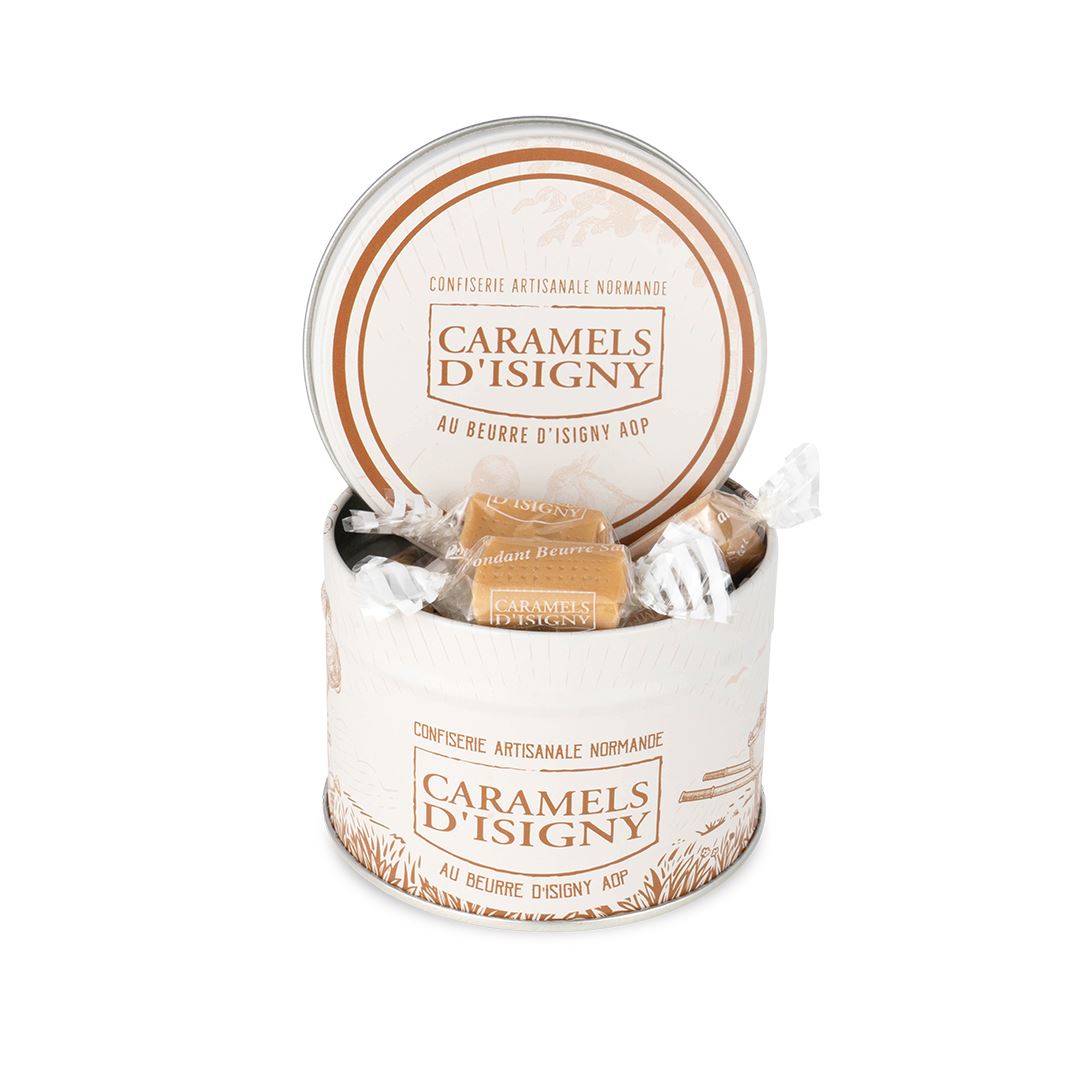 caramels-d-isigny-bo-te-caramels-fondants-beurre-sal-100g-fer image 1