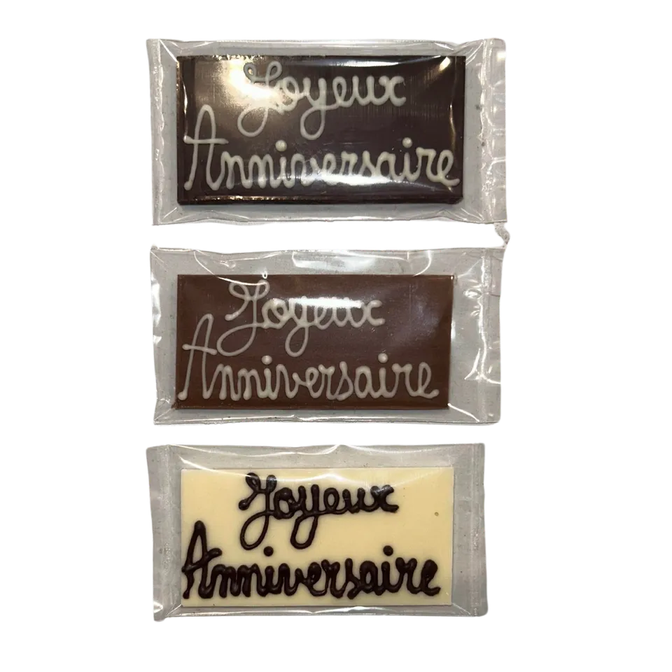 hallard-plaques-chocolat-plaque-joyeux-anniversaire-g-teau image 1