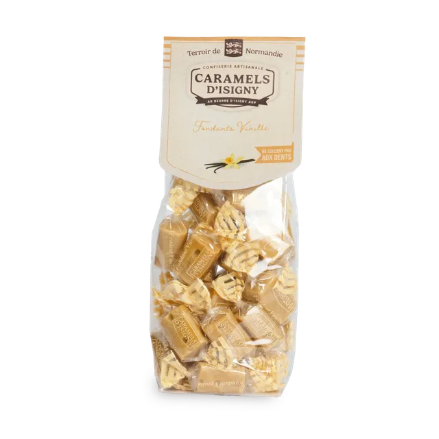 caramels-d-isigny-fondants-vanille-caramels-sachet-175g image 1