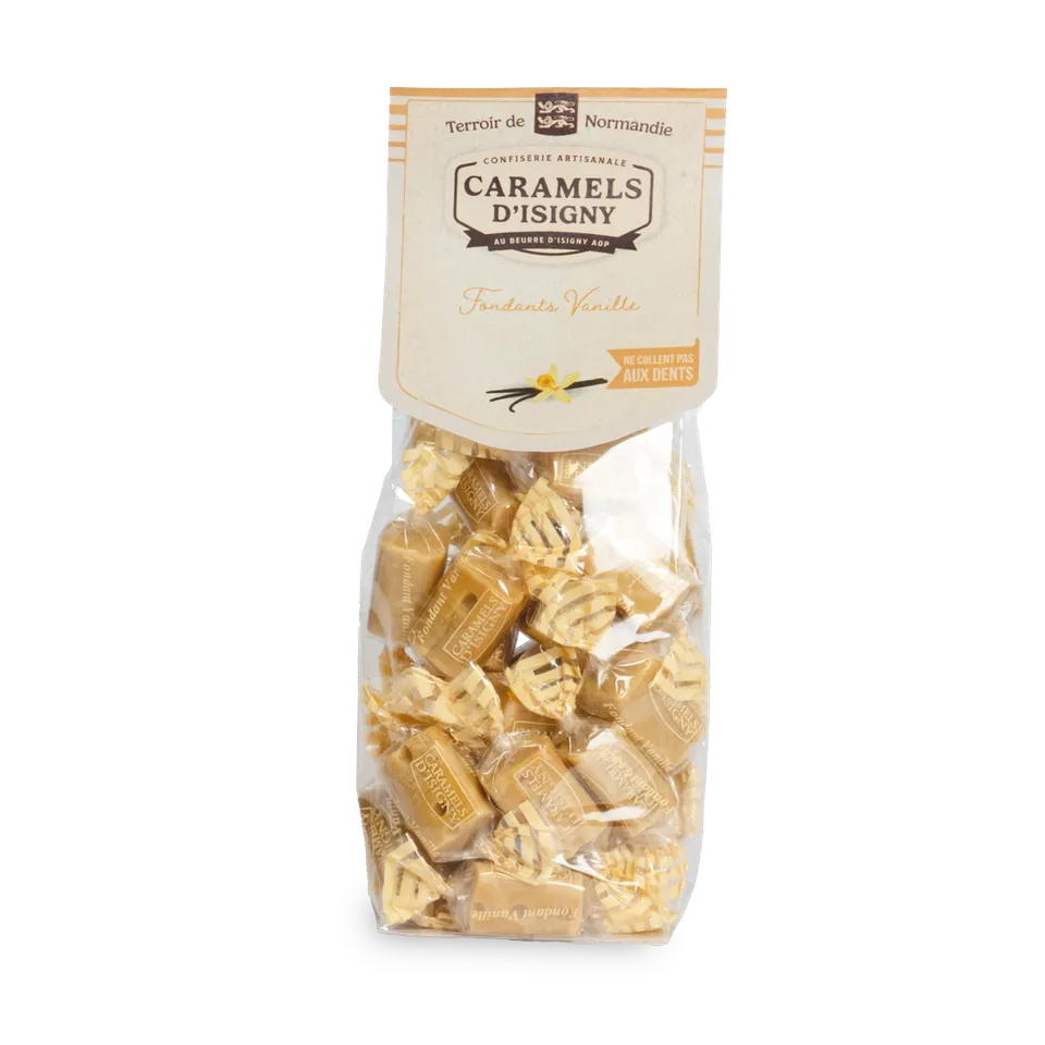 caramels-d-isigny-fondants-vanille-caramels-sachet-175g image 1