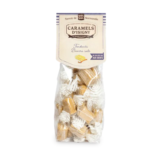 caramels-d-isigny-fondants-beurre-sal-sachet-caramels-175g image 1