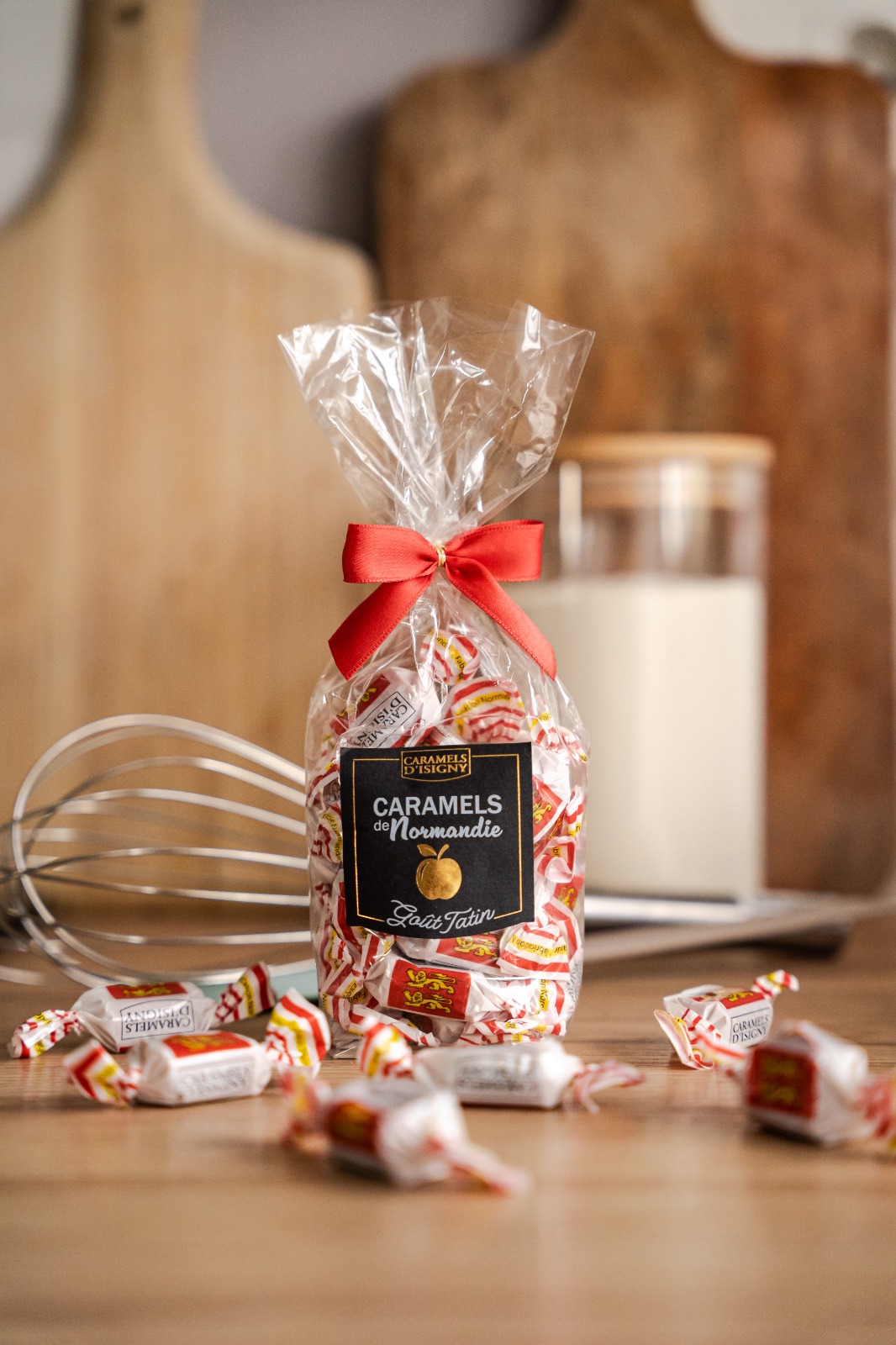caramels-d-isigny-caramels-en-sachets-tatin-caramels-150g-pomme image 3