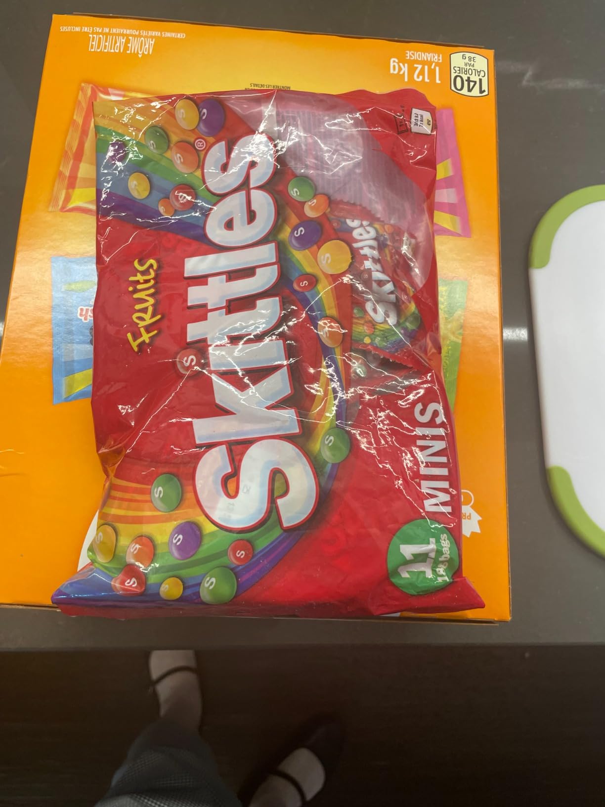 Sachet bien rempli