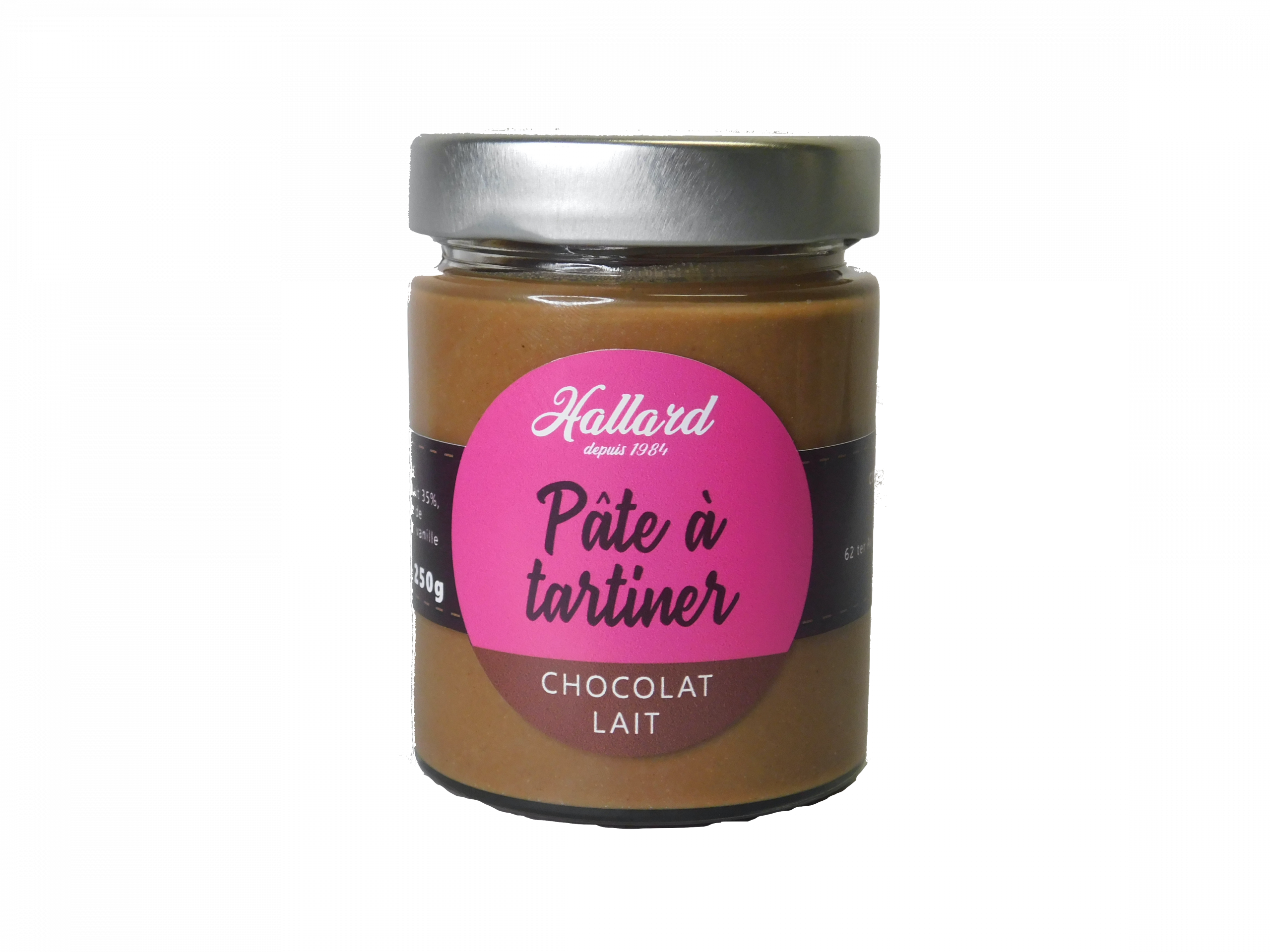 confiserie-hallard-p-te-tartiner-chocolat-au-lait-pot-250g image 1