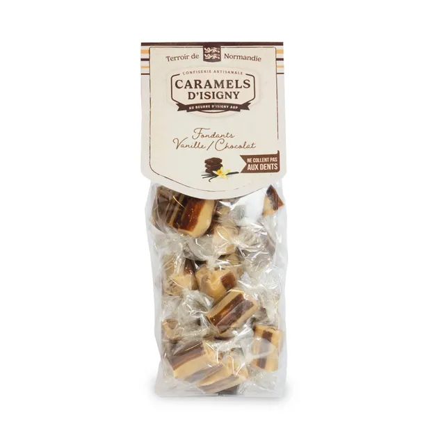 caramels-d-isigny-fondants-vanille-marbr-chocolat-175g image 1