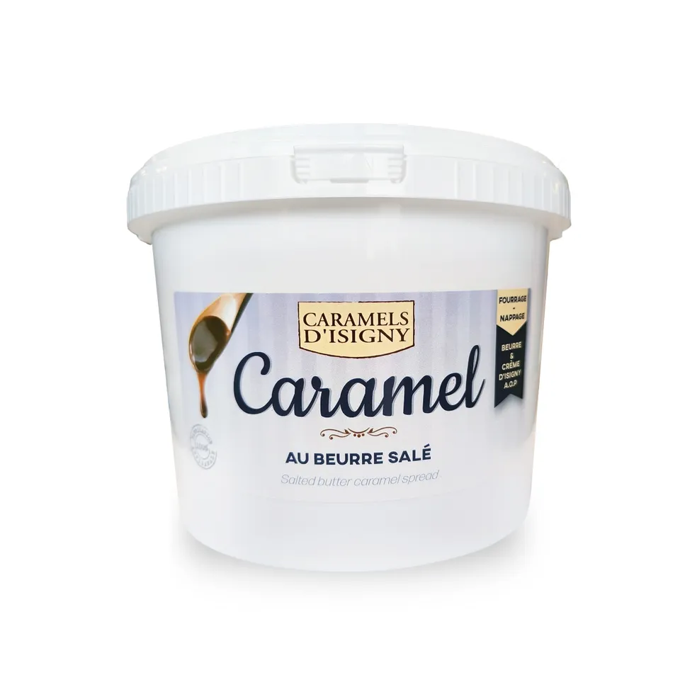 caramels-d-isigny-gamme-culinaire-caramel-beurre-sal-seau-3kg image 1