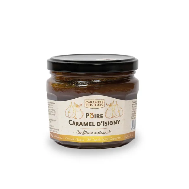 caramels-d-isigny-poires-confiture-caramel-pot-370g image 1