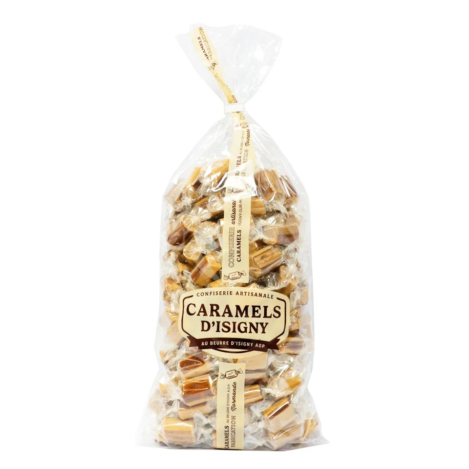 caramels-d-isigny-marbr-s-vanille-chocolat-sachet-500g image 1