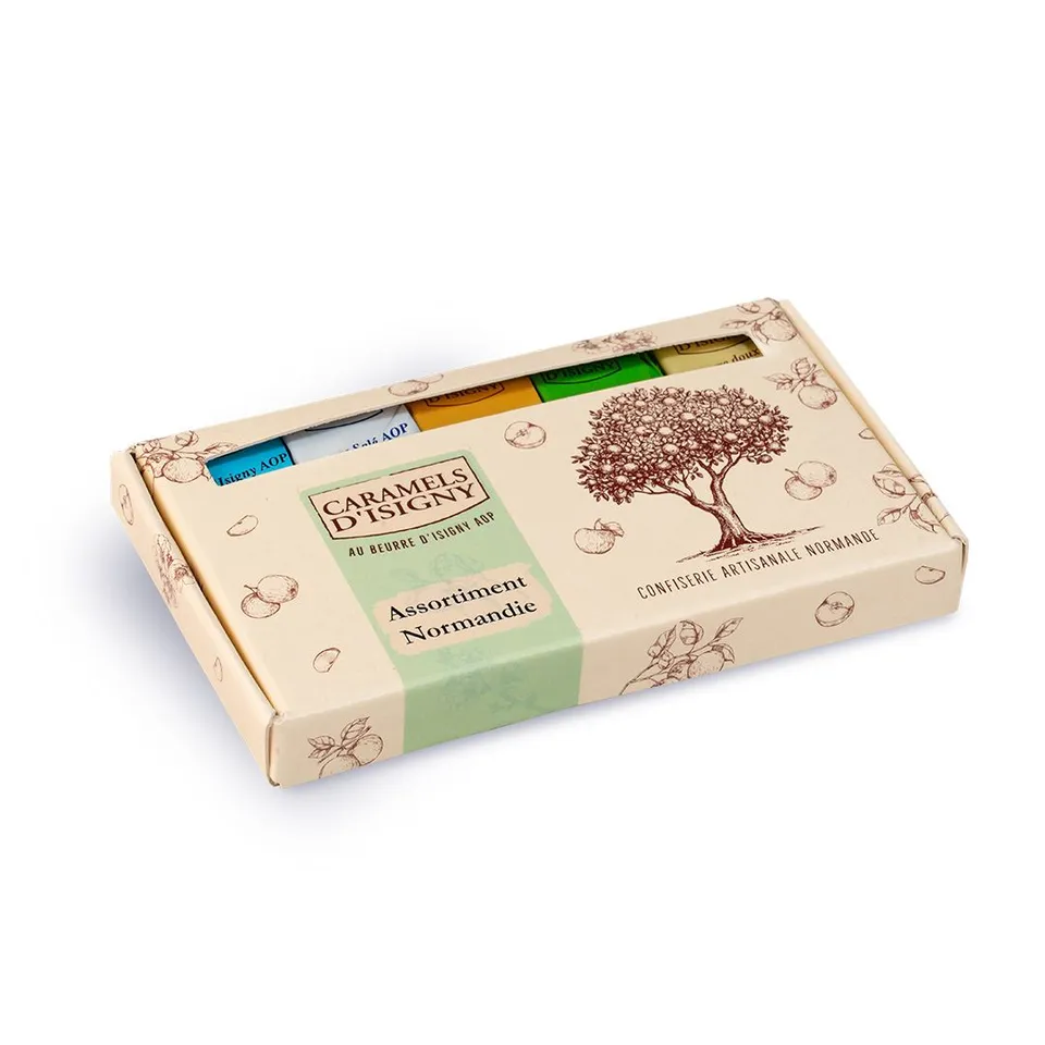 caramels-d-isigny-tui-15-caramels-assortiment-normandie-140g image 1