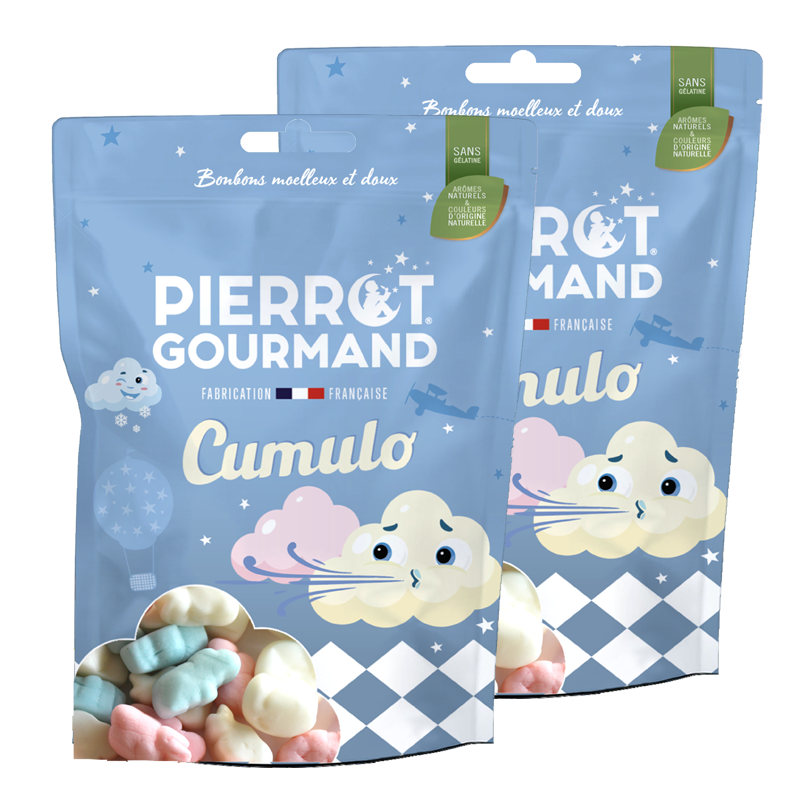 pierrot-gourmand-les-bonbons-cumulo-sachet-nuages-moelleux-lot-2 image 1