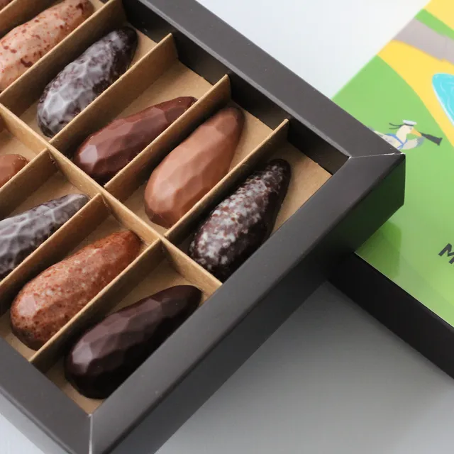 henri-le-roux-pierres-vivantes-coffret-chocolats-pralin-s image 1